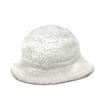 Fendi FXQ982 MARC JACOBS Collab Bucket Hat Bob Hat Cotton / Nylon White Unused