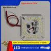 1Pcs Led Panel Lamp Sheet Light Source Aluminum Substrate Square 220V Driver-Free High-Brightness Bulb Core Lighting