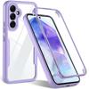 Protezione Schermo Intero 360 Trasparenza HD Custodia Cover per Telefono per Samsung A55 A35 A25 A15 A05S A73 A72 A71 A54 A53 A52 A51 4G 5G