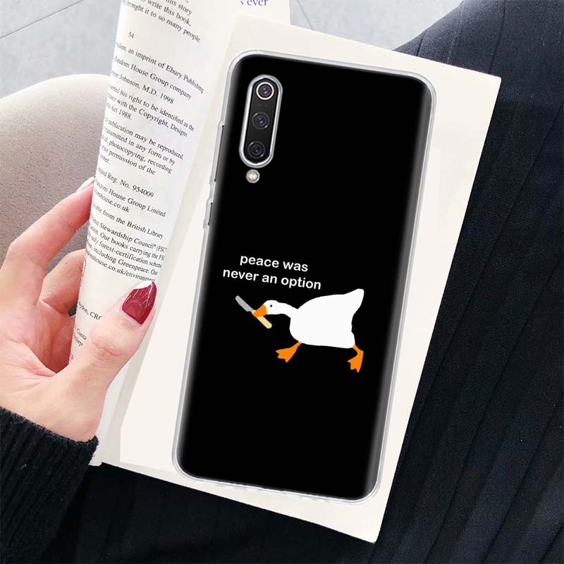 

Cartoon Cute Goose Game Silicon Call Phone Case For Xiaomi Redmi Note 14 13 12 12S 11 Pro Plus 11S 10 10S 11T 11E 4G 5G Soft Cov Redmi Note 13 4G