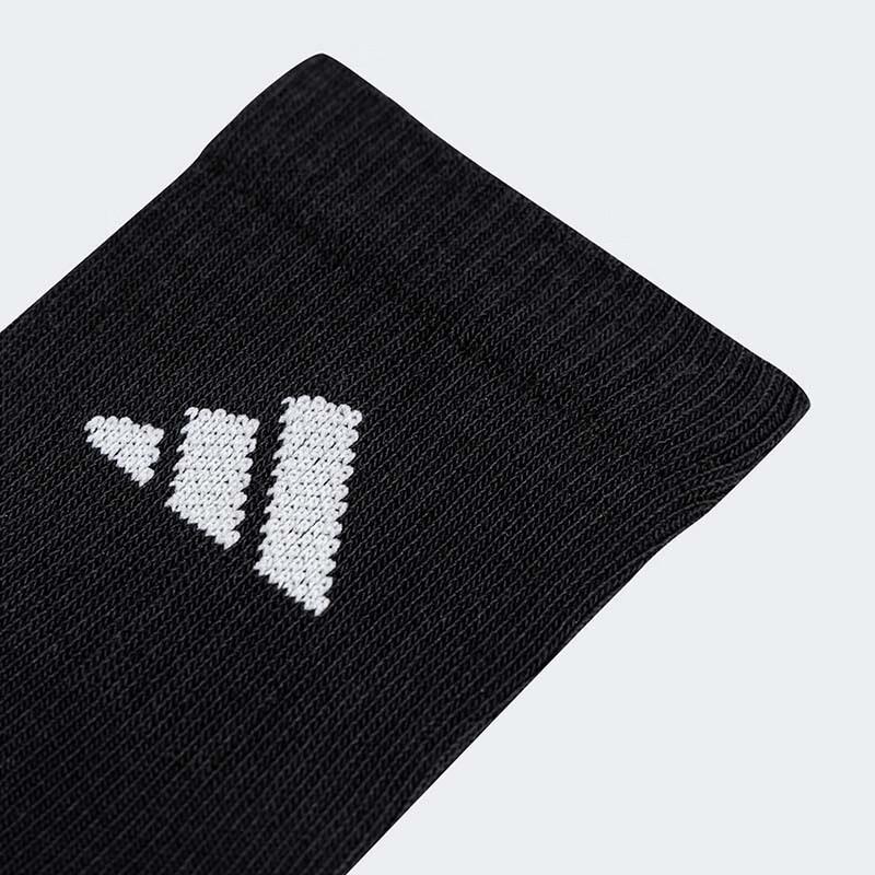adidas Kids' 3-Pair Cotton Mid-Calf Socks