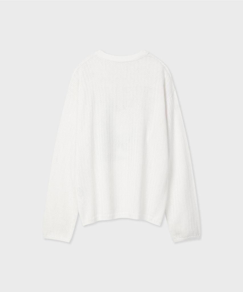 FALLETT Deuce Nero Sci-Fi Knit Ivory