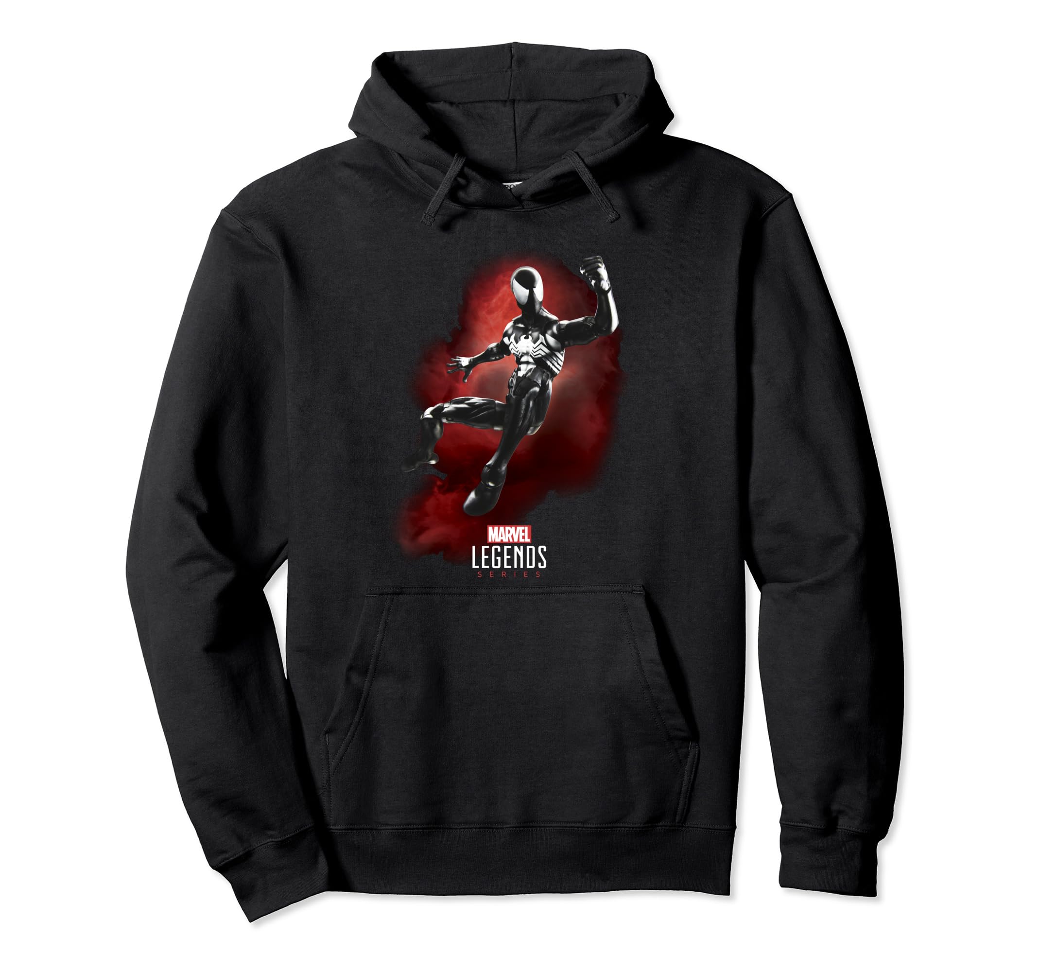 

Marvel Legends Series Spider-Man Symbiote Suit Hoodie