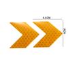 Bumper Sticker Reflective Tape Exterior Accessories Car Sticker Car Accessories Reflective Sticker