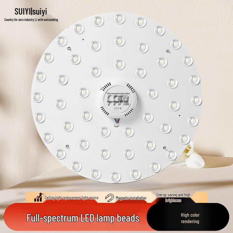 Suiyi LED Full Spectrum Round Ceiling Light Panel