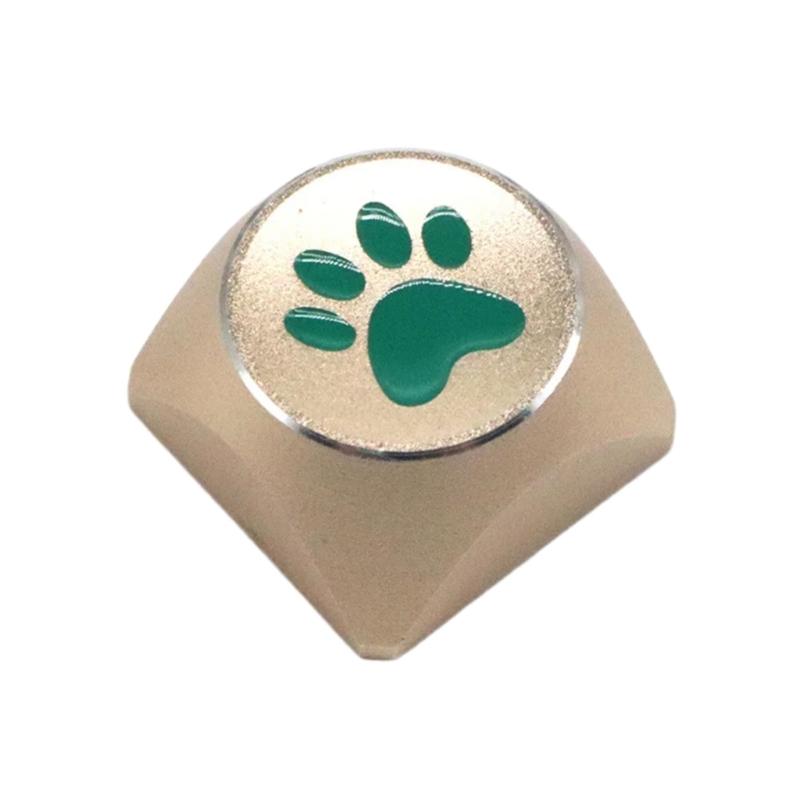 Aluminum Alloy CatPaws Keycaps XDA Profile Key Button for Switches Mechanical Keyboards Gamings Player