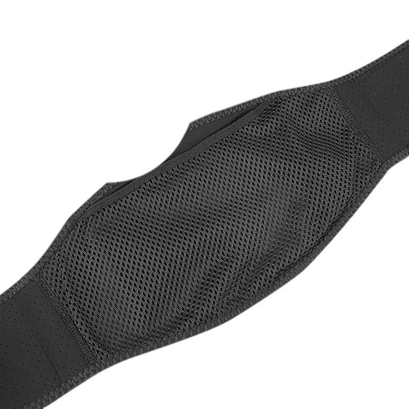 USB Heated Lumbar Support Belt - Adjustable Three-Speed Temperature Control for Men & Women, Provides Warmth and Stomach Protection.