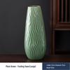 Vaso in Ceramica di Alta Gamma Ge Kiln Retrò per Fiori Freschi, Idroponica e Bambù