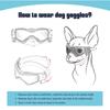 Outdoor Travel Puppy Dog Goggles for Small Medium Dogs Ultraviolet-proof Pet Sunglasses Shiba Inu Glasses mascotas Accessories