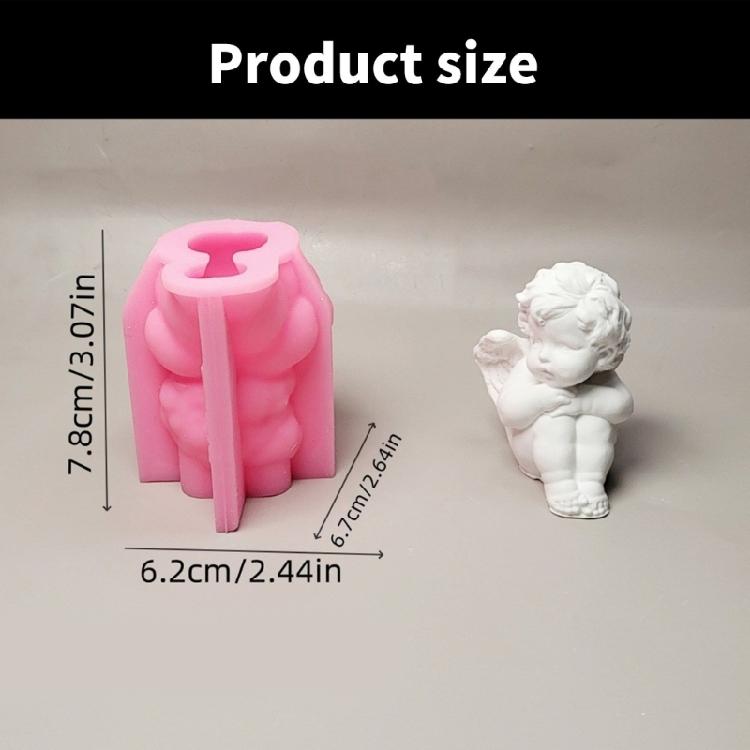 Silicone Molds Baby Little Boy Plasters Molds Casting Molds Ornament Molds Epoxy Resin Molds Craft Supplies