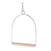 Wooden Hanging Swings Toy Bird  Supplies Swing Bird Stand Parrots Swing Toy Hammock Birds Perch