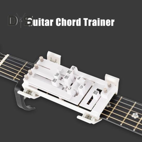 Aiuto per accordi di chitarra One-Touch Chords Presser Strumento di apprendimento per chitarra Strumento per l'allenamento degli accordi di chitarra Aiuto per principianti Amante della chitarra