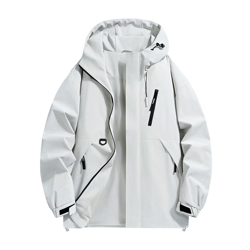 2025 Spring/Autumn Outdoor Waterproof Windbreaker Jacket for Couples