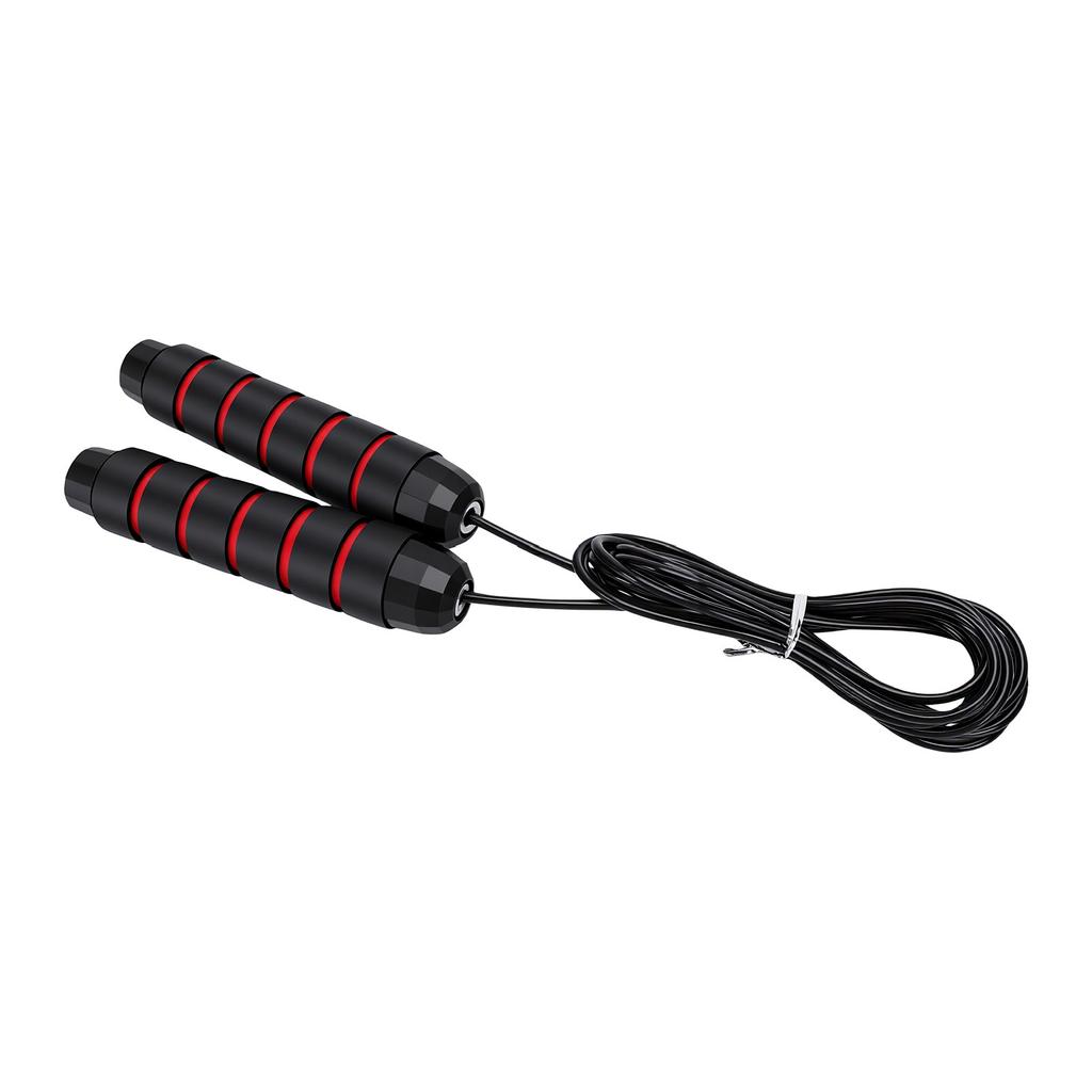 Jump Rope Steel Wire Bearing Speed Jump Rope Fitness Equipment Adjustable Length Foam Handle Exercise Skipping Rope for