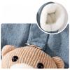Autumn and Winter Pet Coat Pocket Bear Cowboy Traction Vest Thickened Warm Pet Clothes Dog Clothes for Small Dogs Puppy Clothes