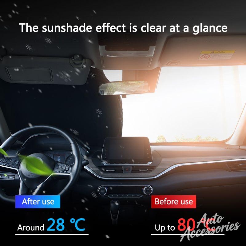 Parasol Plegable para Coche Protector Solar Cubierta para Parabrisas Delantero Para BMW Mini Cooper Countryman Clubman R55 R56 R60 F54 JCW Accesorio para Coche