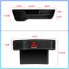 2Pcs Car Seat Organizer Seat Crevice Storage Box Multifunction Goods For Mitsubishi Lancer Lancer ASX Outlander 2 3 Pajero Mirage Exzos Pajero 4