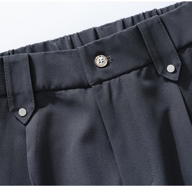Talla grande 8XL Pantalones de hombre Moda de primavera y verano Pantalones casuales de hombre Pantalones holgados de hombre Pantalones rectos de hombre