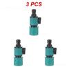 2/3/4PCS Quick Connector With Valve Atomization New Straight-through Abs Fast Couplings Accessories Prolong Hose Fittings Switch