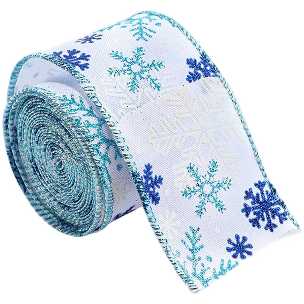 

Craft Supplies Fabric Ribbon Christmas Ribbon Holiday Ambiance Multiple Color Options Soft Cloth Material Sturdy Construction синій