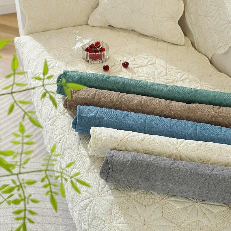 1PC Chenille Sofa Cover Sofa Towel Soft Non Slip Sofa Slipcover Furniture Protector For Bedroom Office Living Room Home Decor
