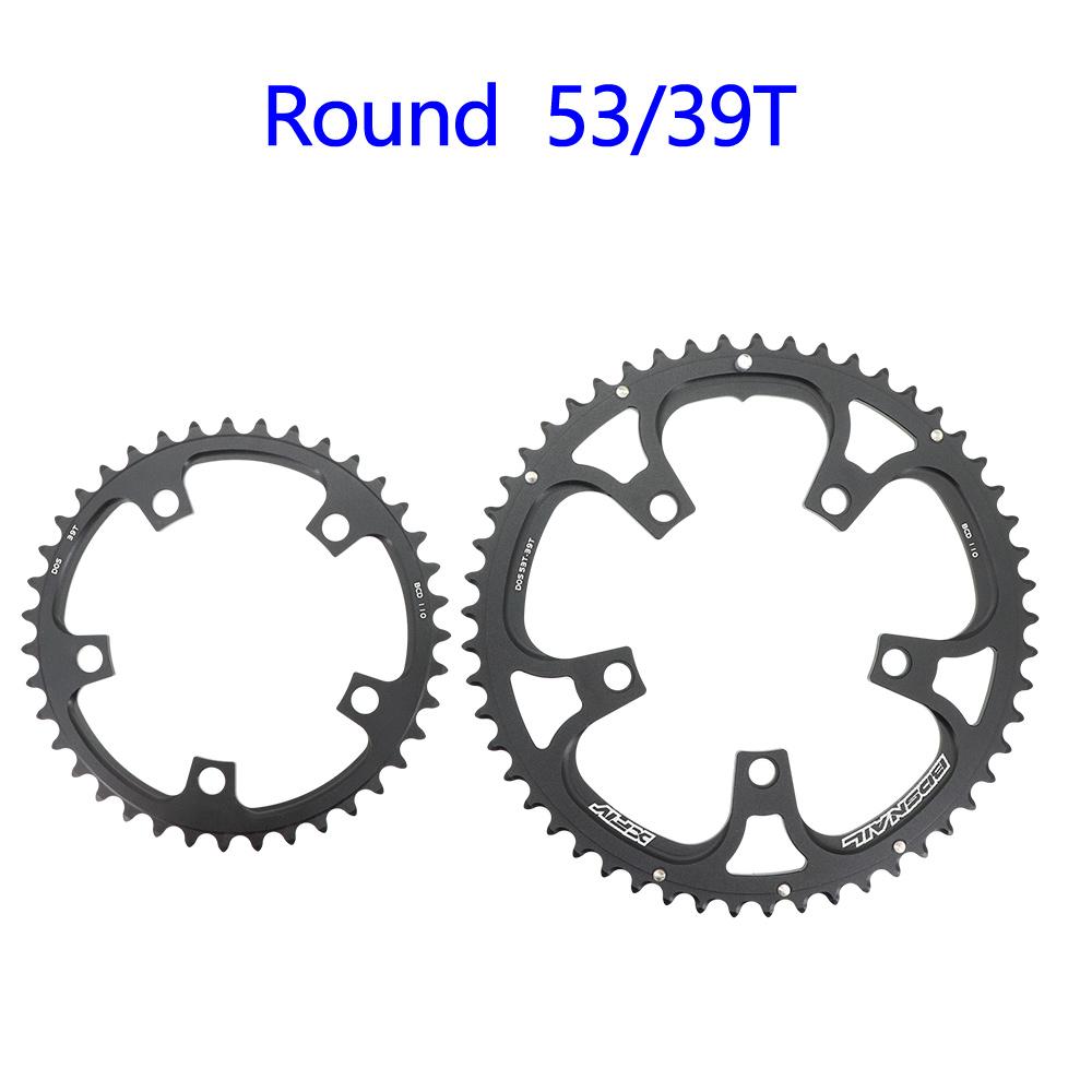 Fovno 12s Double Chainring 110bcd Road Bike Gravel Round 2x 54 50t 35t 34t 52t 36t 53t 39t for Sram S350 S900 Deckas for Shimano