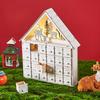 Christmas Wooden House Advent Calendar 2026 With LED Lights 24 Storage Drawers & 24 Day Countdown Calendar Christmas Decorations