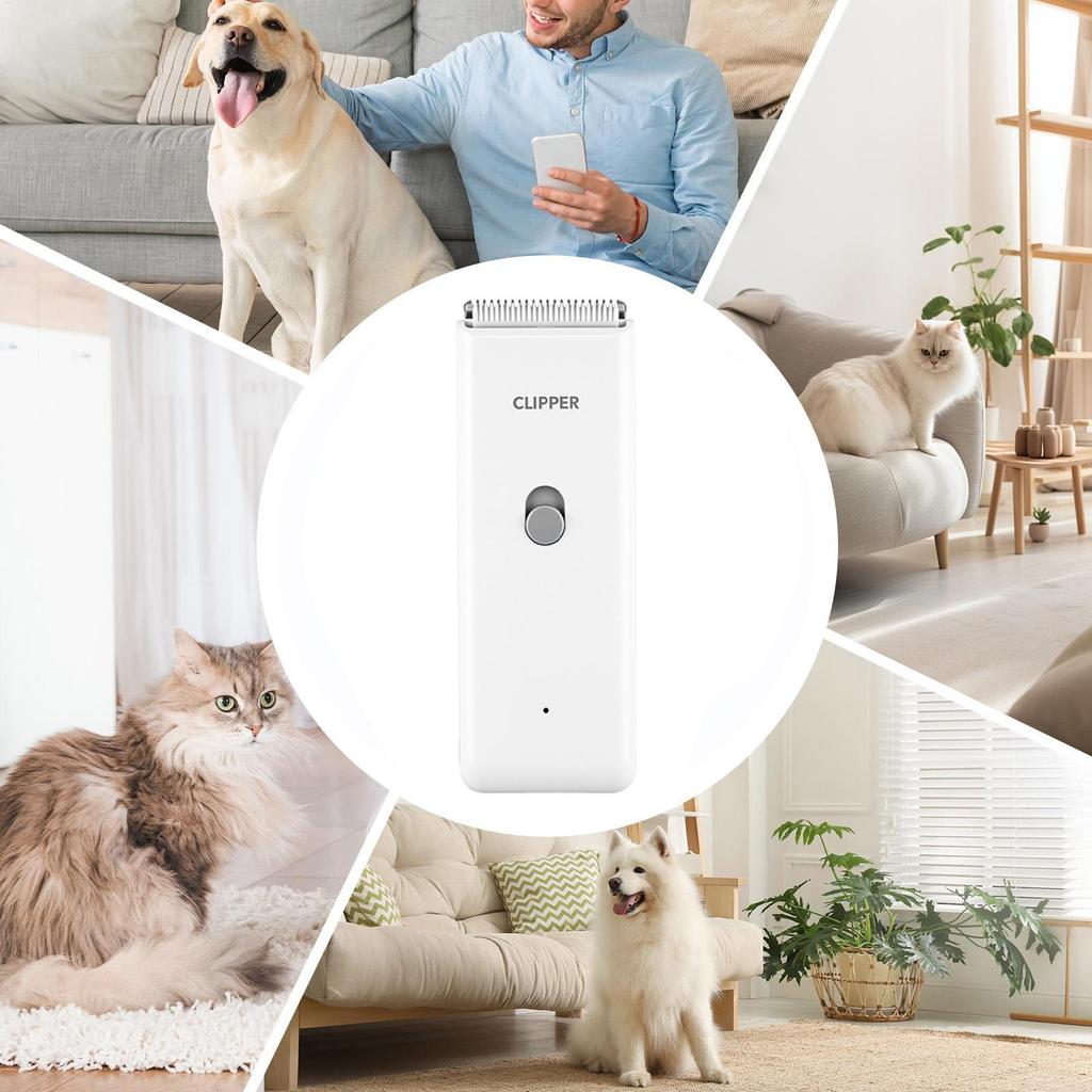 Dog Trimmer For Grooming Silent Wireless Trimmer Shaver Dogs Grooming Tools For Pets Puppy Kitten Animals Paw Ear Face Butt