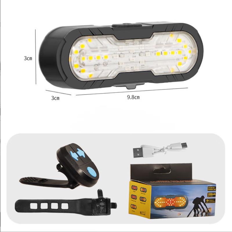 

Lishi Wireless Remote Bicycle Tail Light with Turn Signals & Horn
