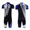 Completo da ciclismo a maniche corte, ad asciugatura rapida, abbigliamento da ciclismo traspirante