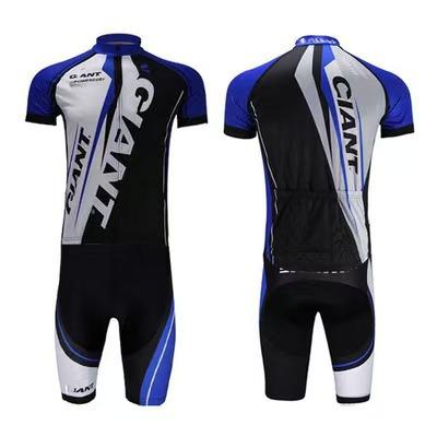 Completo da ciclismo a maniche corte, ad asciugatura rapida, abbigliamento da ciclismo traspirante