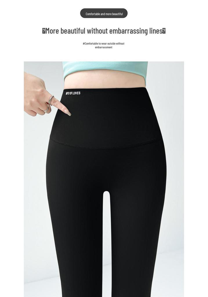 High-Waisted Petite Women's Yoga Pants - Seven/Eight-Point, Summer Thin, Tight-Fitting Shark Style for Spring & Autumn, Suitable for Outdoor Wear