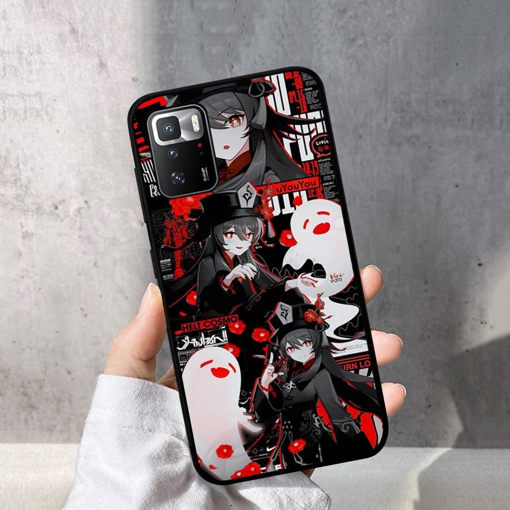 Genshin Impact Hu Tao Phone Case For Redmi Note 4 X 5 A 6 7 8 T 9 9S 10 11 11S 11Epro Poco M3 Pro