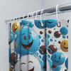 Cartoon Smile Face Decor for Bathrooms Suitable for Kids and Adults Home Decoration to Enhance Space Waterproof  Durable