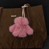Mini Clothes Keychain Pendant for Ladies, Cute Plush Bag Charm, Luxury Designer Car Key Ornament Gift, Fashion