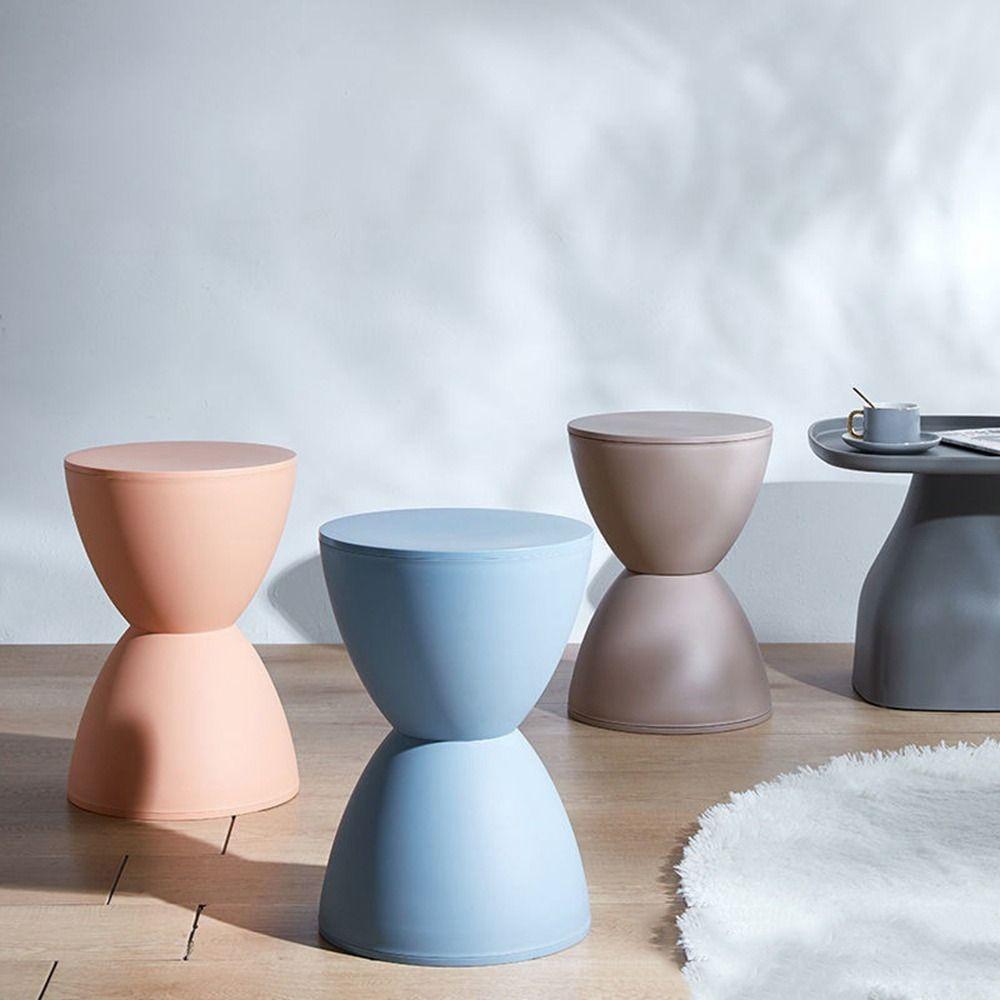 Resistance Easy To Clean Home Furnishing Children Stool Round Stool Shoes Stool Waiting Stool