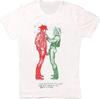 Cowboys Naked Worn by Sid Vicious Gay Retro Vintage Hipster Men T Shirt White