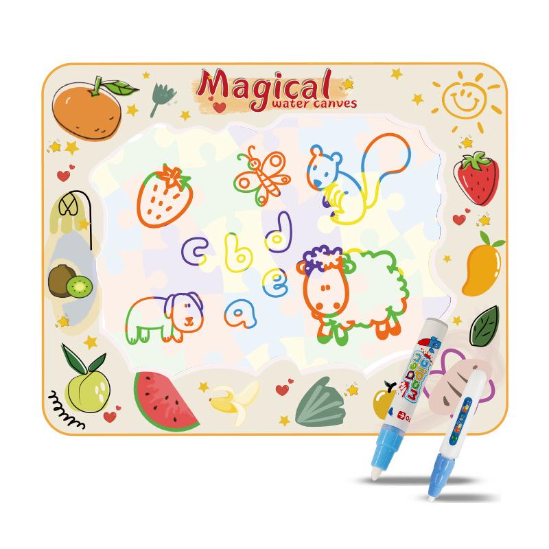 Super Large Magic Water Canvas: Portable Educational Doodle Pad for Kids