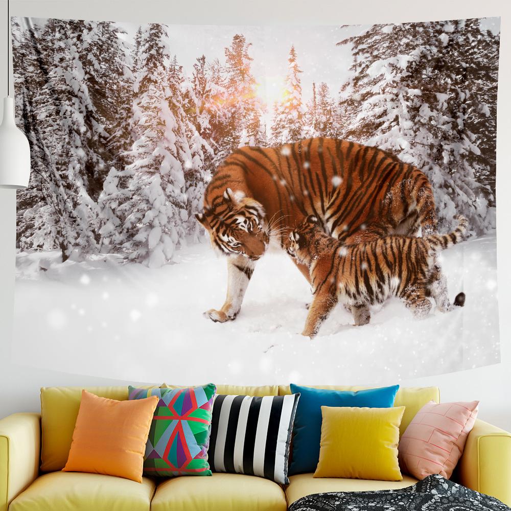 Smart Owl Fantasy Scene Wizardry Home Art Dekoration Tapisserie Hippie Bohemian Mandala Dekoration Tapisserie