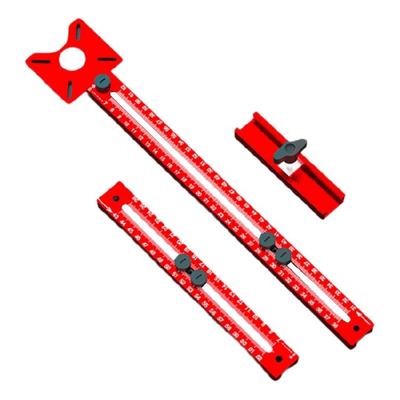 Router Milling Grooves Bracket Aluminum Router Circles Cutting Multifunctional Cabinet Hardware Router Guide Tool