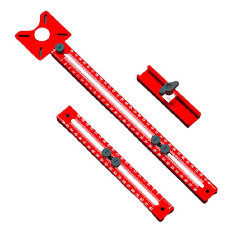 Router Milling Grooves Bracket Aluminum Router Circles Cutting Multifunctional Cabinet Hardware Router Guide Tool
