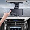 360° Rotatable Cradle Car Rear View Mirror Holde Mount  Phone GPS Stand Holder