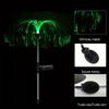 LED Garden Lights Jellyfish Decoration Solar Power Lights Waterproof Outdoor Pathway Solar Lamp Fairy Patio Villa Yard Decor