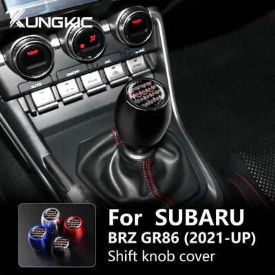 For Subaru BRZ/ Toyota GR86 2025 2025 2025 2025 LHD RHD Manual Car Gear Head Shift Knob Cover Handle Handbrake Aluminium Alloy