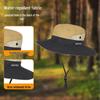 Women's Summer Outdoor Sun Hat with Ponytail Hole - Breathable, UV Protection, Parent-Child Style for Hiking