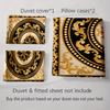 Ornate Circular Design. Bedding Duvet Cover Sets Duvet Covers Pillowcases Gifts (1 * Duvet Cover 2 * Pillowcases, Without Duvet Insert)