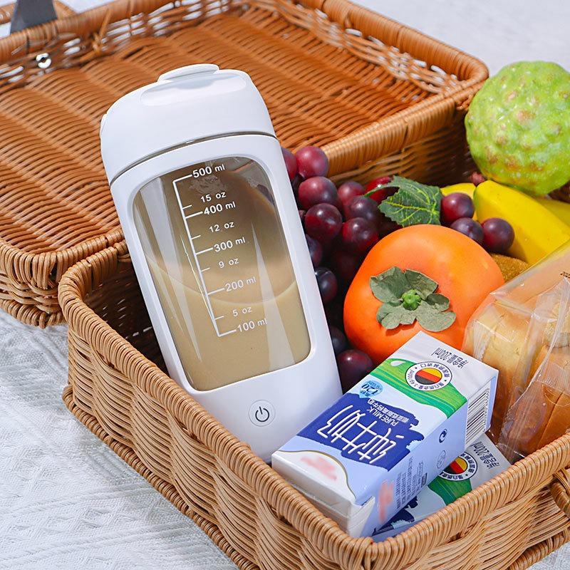 Electric Protein Powder Mixing Cup Automatic Shaker Bottle Mixer Shake Bottle Milk Coffee Shaker Kettle Fro Kitchen Accessories
