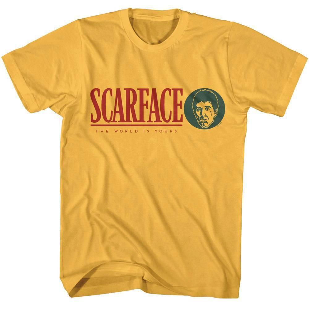 Scarface Gold Cigar Men T Shirt S