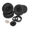 1/18 RC Car Model Tires And Simulation Wheels for Remote Control