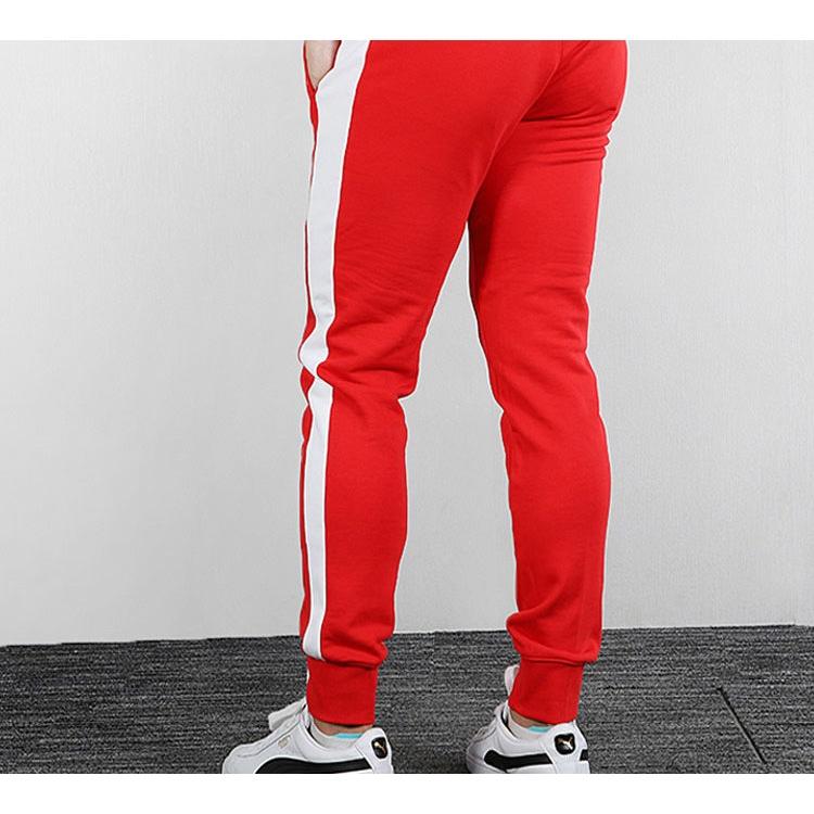 PUMA Iconic T7 Track Pants 'Red White' Men's 595983-11
